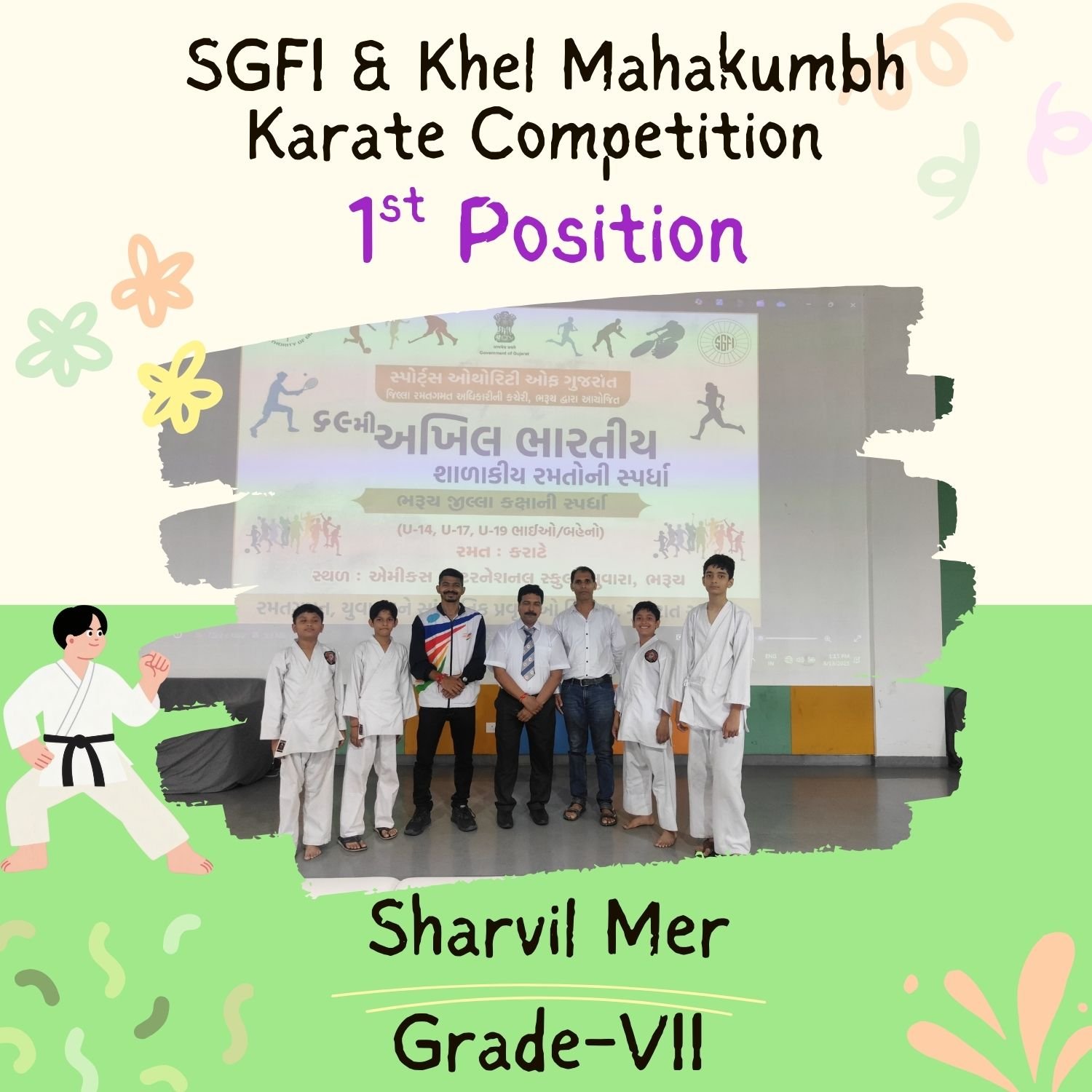 SGFI & Khel Mahakumbh Karate Competition