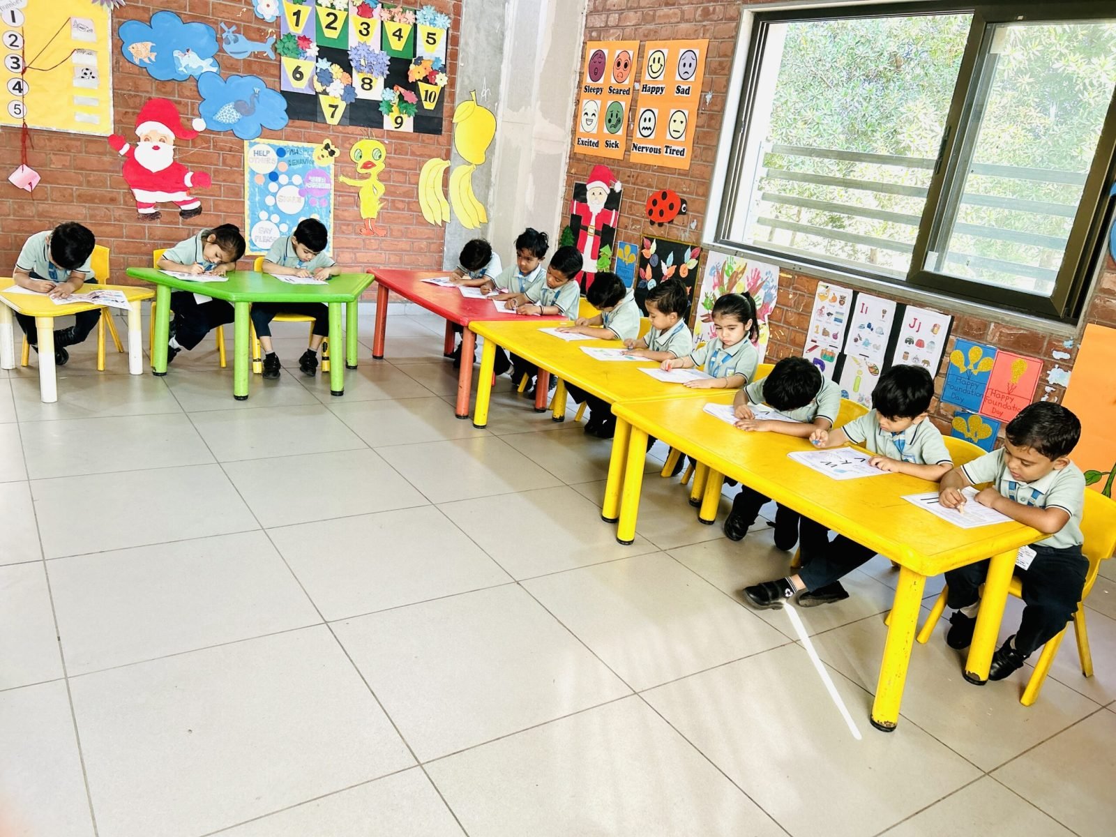 Sensorial learning in the Foundational Stage