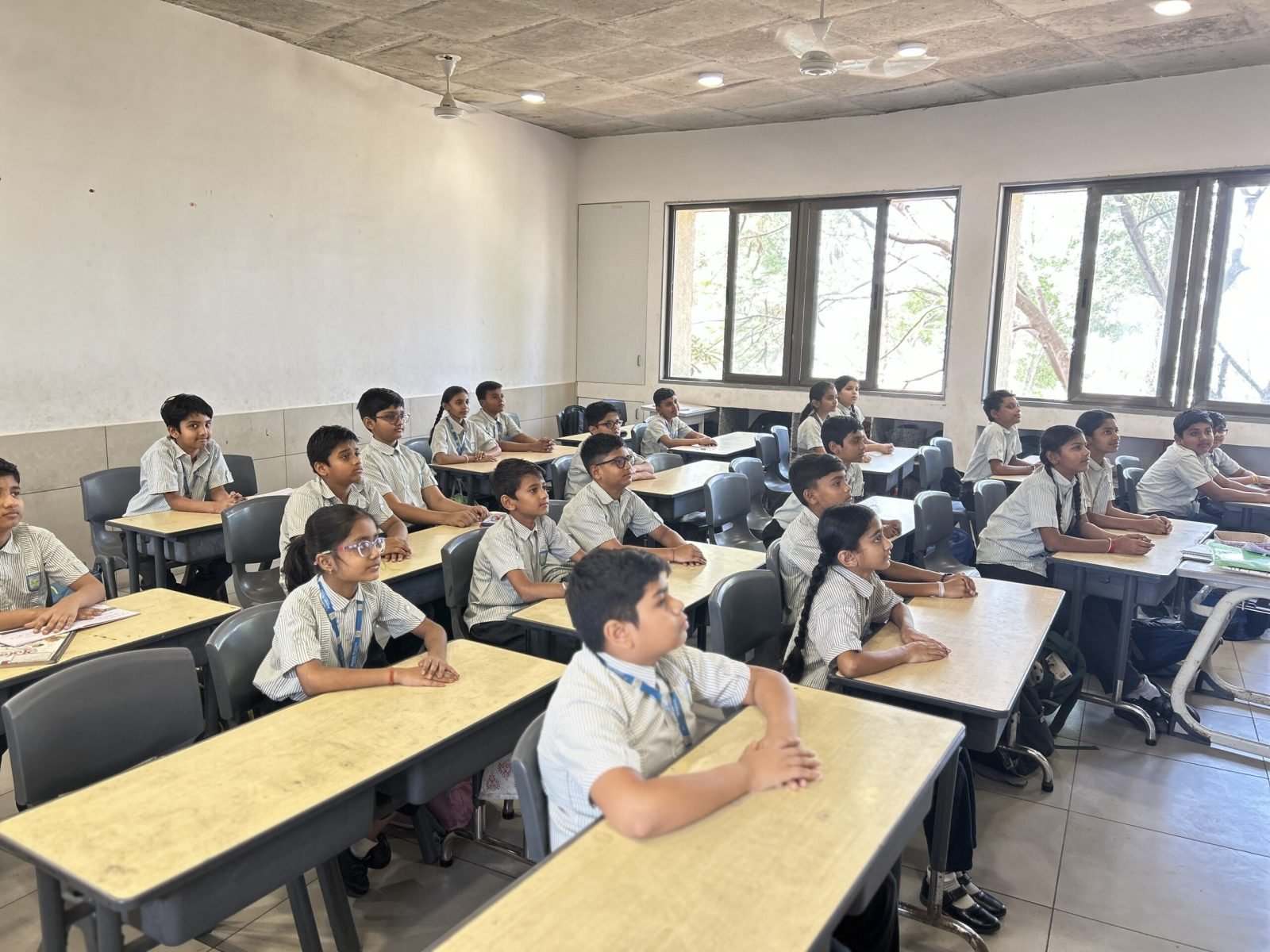 Middle Stage students at Anand Niketan Bharuch