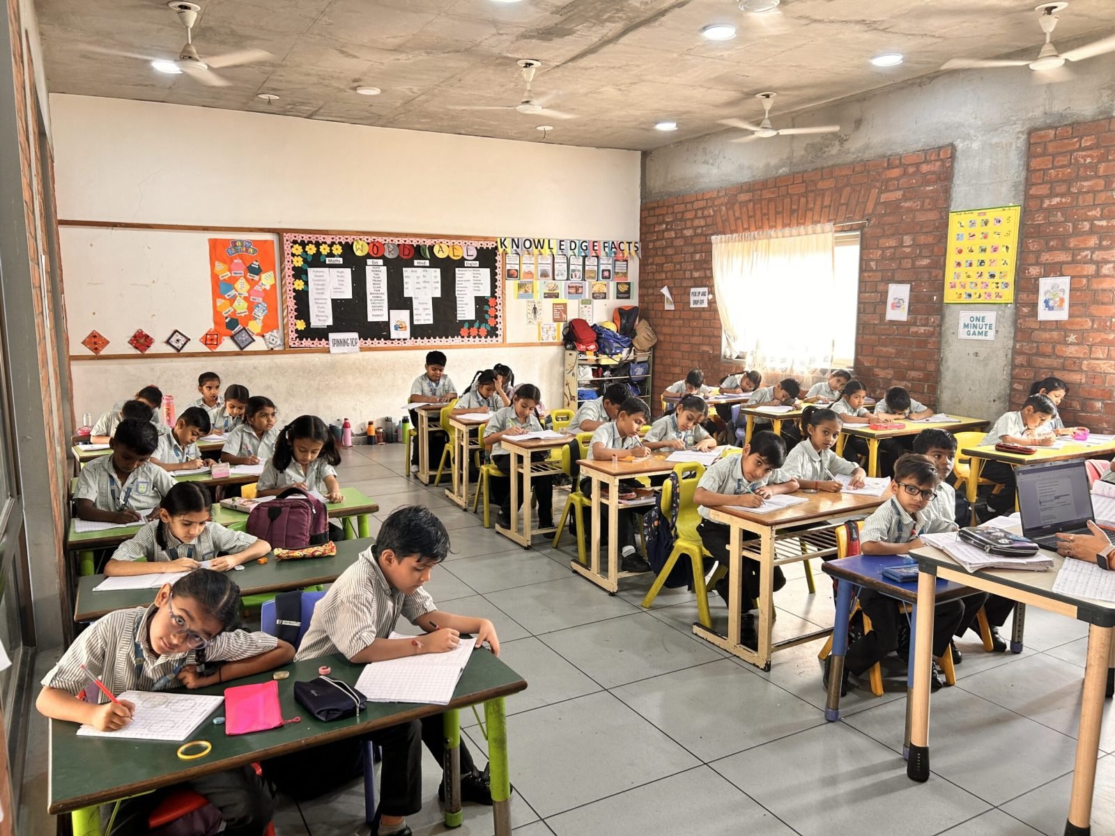 Preparatory Stage classroom at Anand Niketan Bharuch