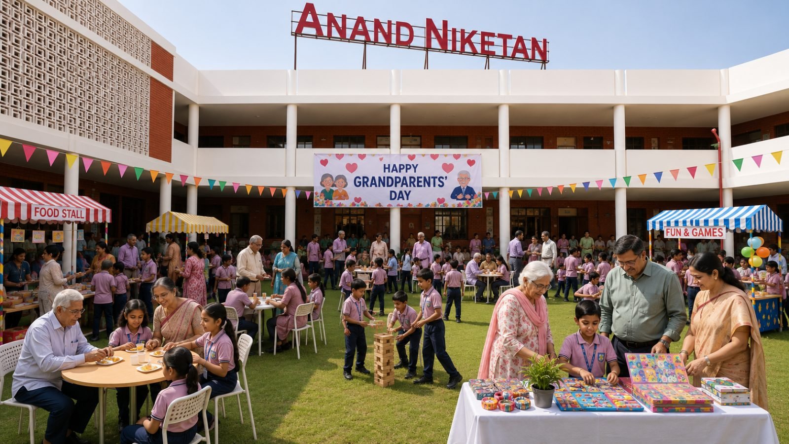 Cultural and national celebrations at Anand Niketan Bharuch