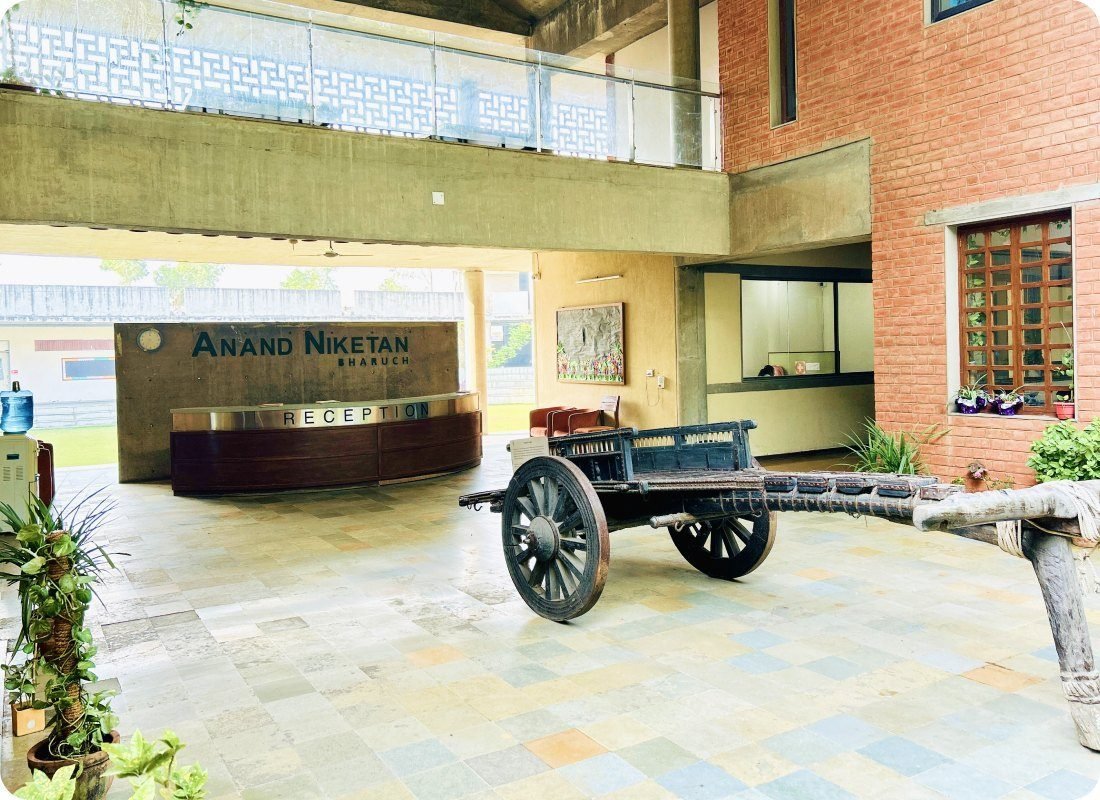 Anand Niketan Bharuch campus and infrastructure