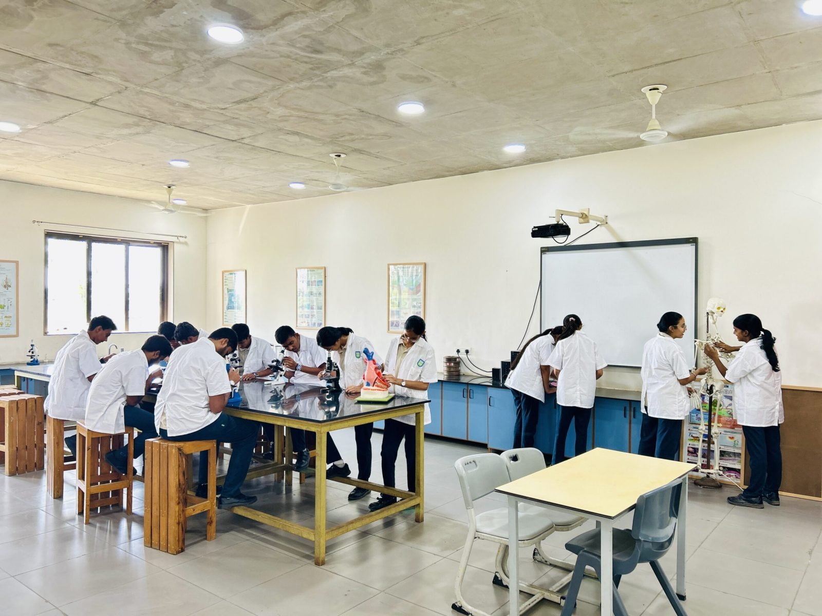 Biology Laboratory at Anand Niketan Bharuch