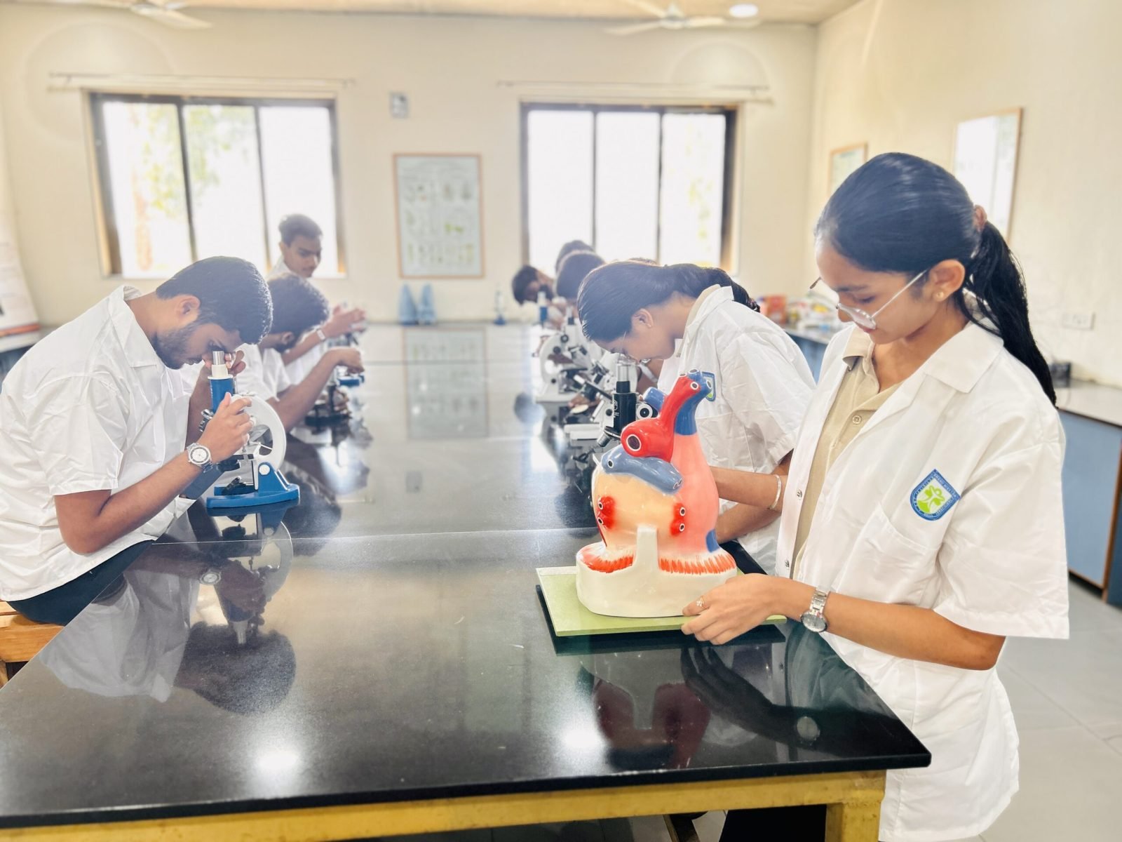 Biology Laboratory at Anand Niketan Bharuch