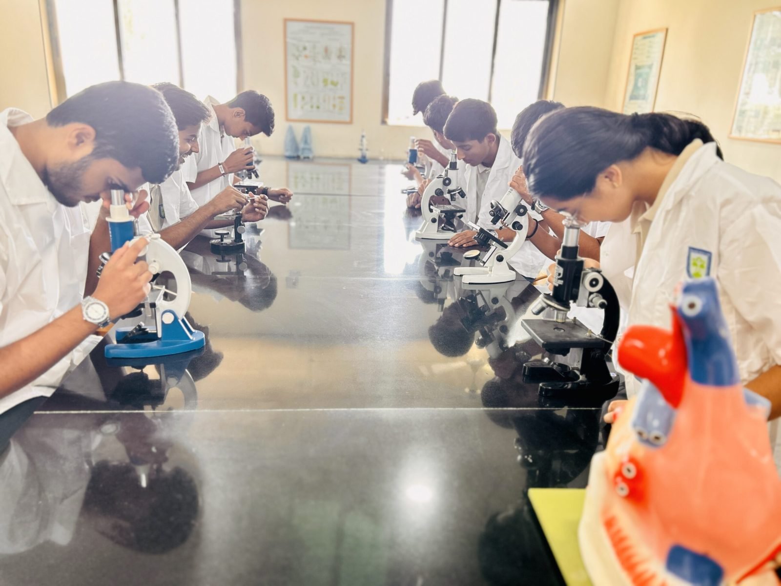 Biology Laboratory at Anand Niketan Bharuch