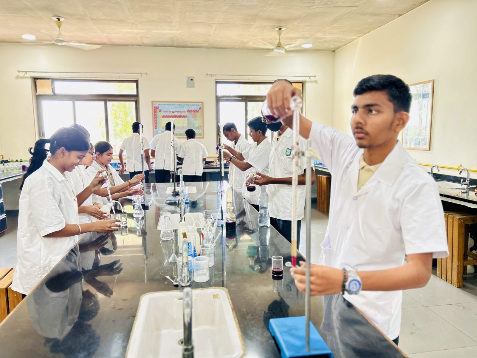 Chemistry Laboratory at Anand Niketan Bharuch