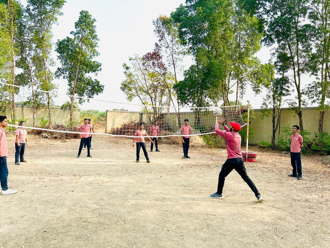 Outdoor field sports at Anand Niketan Bharuch