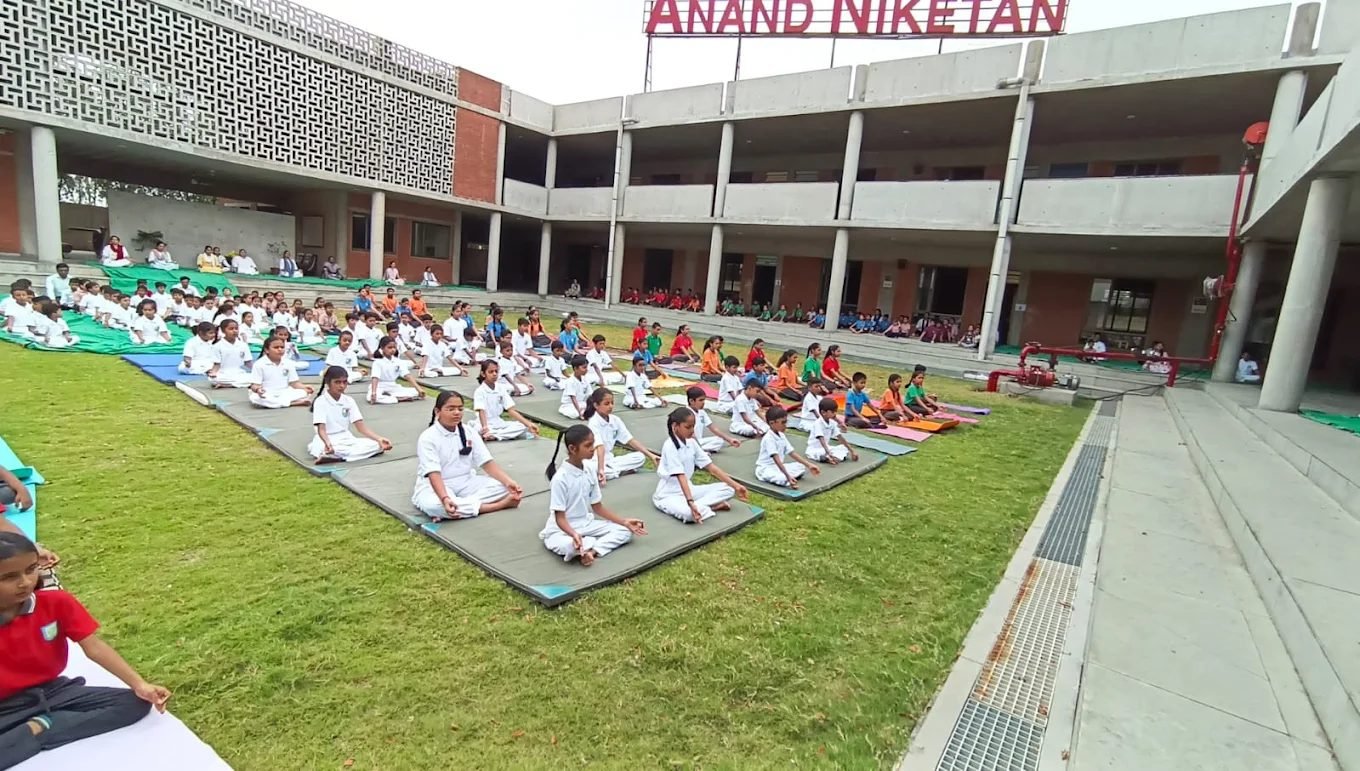 Outdoor field sports at Anand Niketan Bharuch